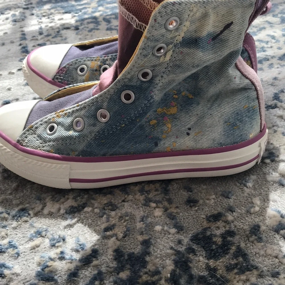Girls high top converse‎